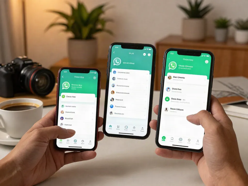 Customize your messaging experience with whatsapp fm on your smartphone in a cozy setting.
